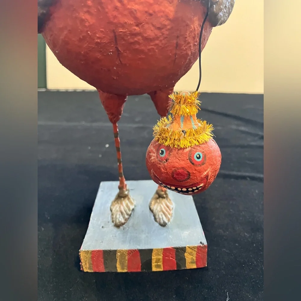 Rare Pumpkin Man Debra Schoch DCC Prior To Bethany Lowe 13” No Flaws Vintage